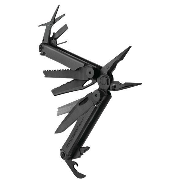 レザーマン LEATHERMAN WAVE+ ウェーブ プラス Black プライヤー型 正規品 25年保証 マルチツール 十徳ナイフ 防災 アウトドア キャンプ｜mitsuboshi-shop｜02