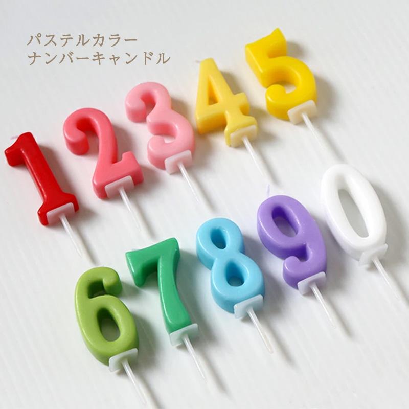 ナンバーキャンドル ロウソク 数字 5 誕生日 記念日｜mitsuboshi｜02