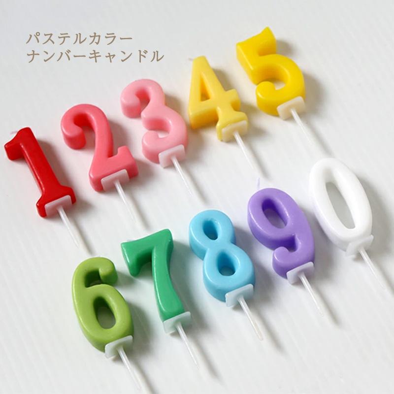 ナンバーキャンドル ロウソク 数字 6 誕生日 記念日 : MITSUBOSHIYA