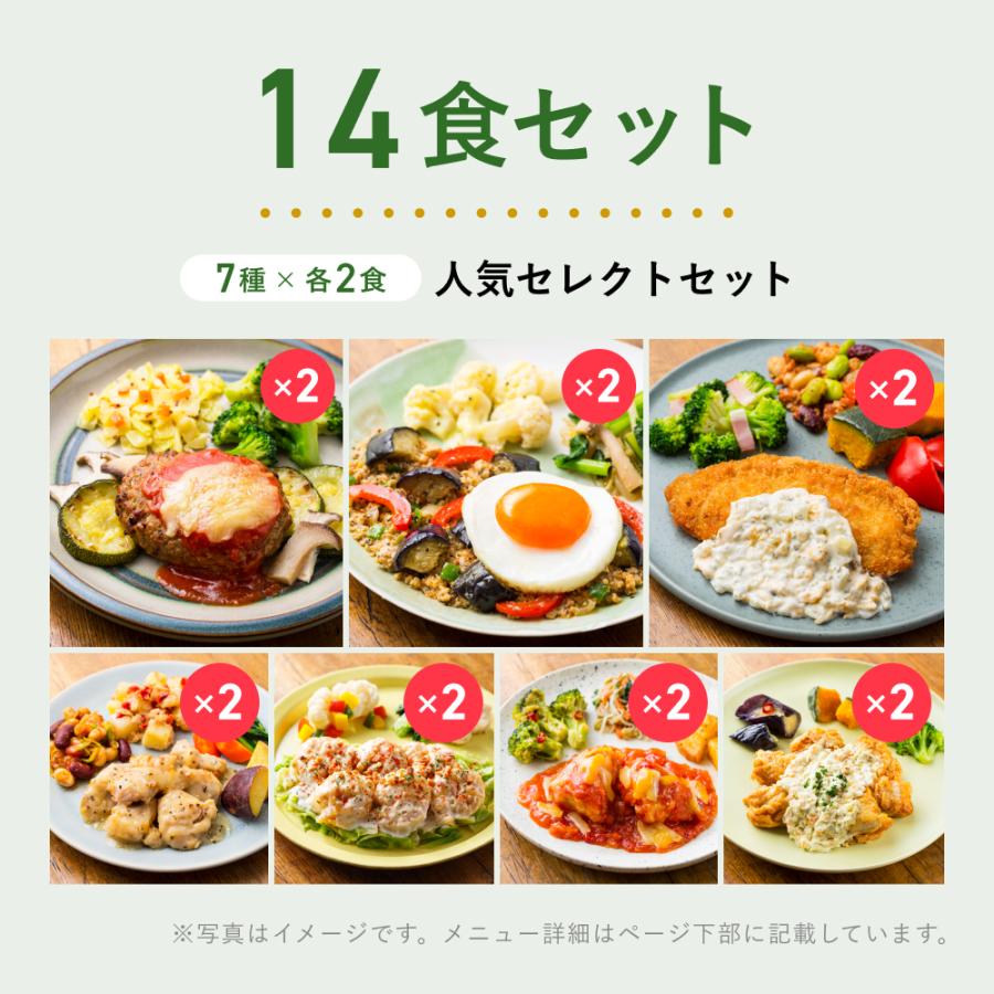 三ツ星ファーム 14食分 冷凍弁当 お弁当 おかず 人気セレクト 14食セット レンジ調理 魚 野菜
