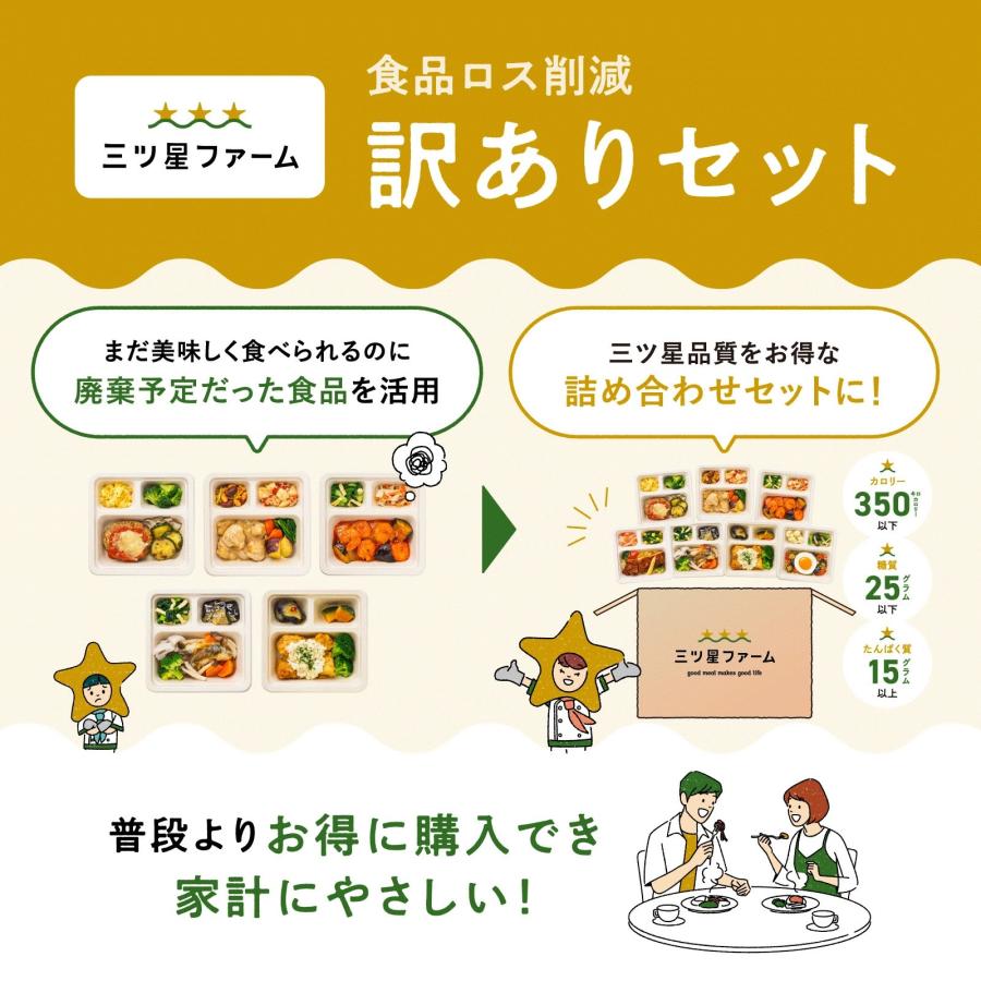 食品 三ツ星ファーム 14食 冷凍食品 おかず 弁当