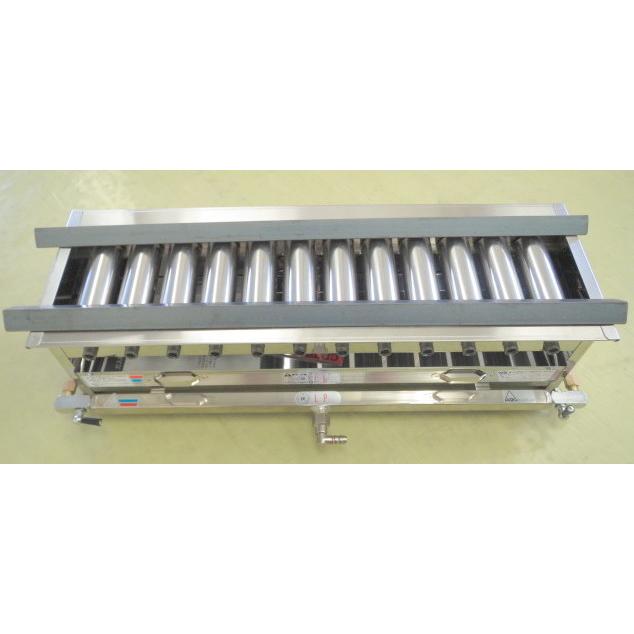 新品 秋元ステンレス工業 ガス焼物器 GA-65S W700×D260×H185mm LPG 