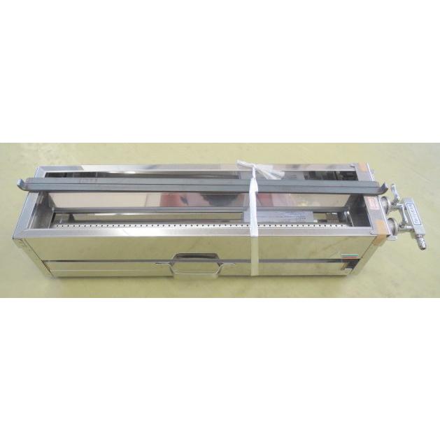 新品 秋元ステンレス工業 ガス用焼鳥コンロ GB-L W540×D140 新品 秋元ステンレス工業 ガス用焼鳥コンロ GB-L W540×D140