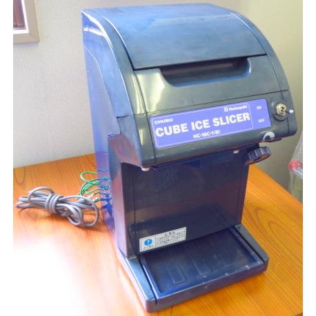 中古美品初雪ICE CUBE スライサーかき氷機HC-18c(B)