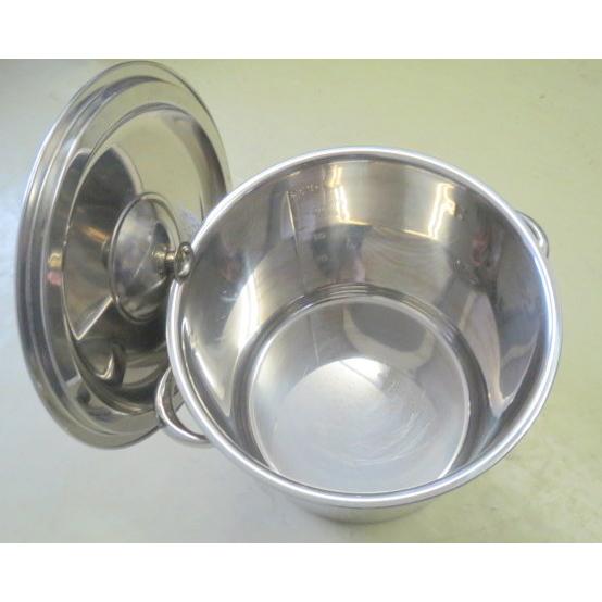 ★中古 ステンレス キッチンポット メジャー付 25L★ |  | 01