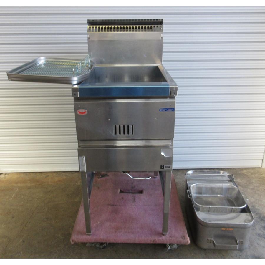 マルゼン1槽ガスフライヤー 都市ガス マルゼン1槽ガスフライヤー 都市ガス