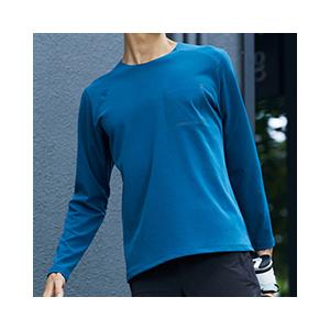 デサント Descente Zero Style エンジニアード ロングスリーブtシャツ メンズ 長袖 Djmsga71z Bl 人気ショップが最安値挑戦