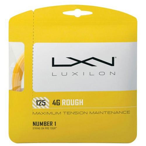 ルキシロン　LUXILON　4G ROUGH 125　テニス　硬式ガット　　WRZ997114｜mitsuhashi