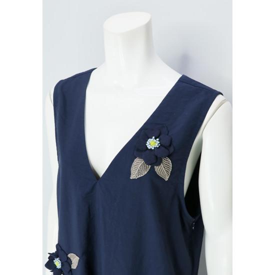 ベルパーチ BelPaci エプロン 日本製 紺 BP60185 : ミツキ - 通販