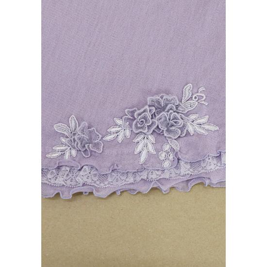 ピアリマーマ Perimurmur ネックカバー 日本製 パープル KW7991