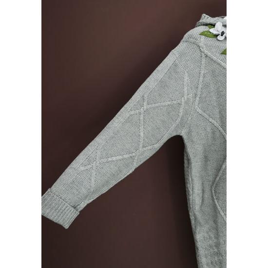 史上一番安い史上一番安いゼル ZELU ロングカーディガン グレー