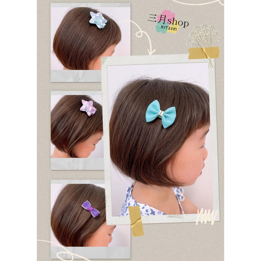 ヘアピン 2点セット 子供 キッズ ヘアクリップ 子供用 ヘア