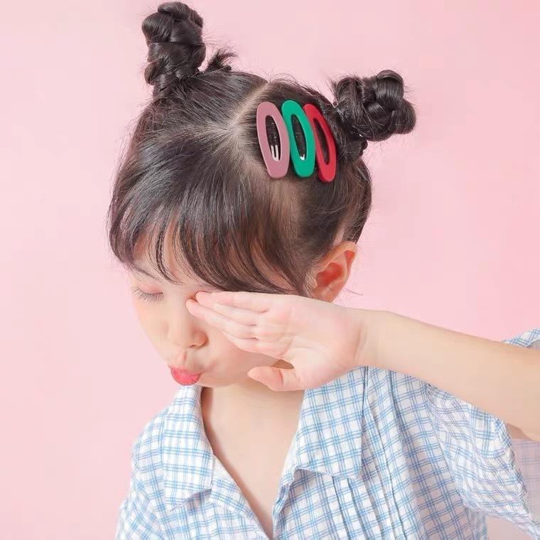 激安】 ヘアピン マットカラー 韓国 アクセサリー 髪飾り 雫型 バレッタ 10本