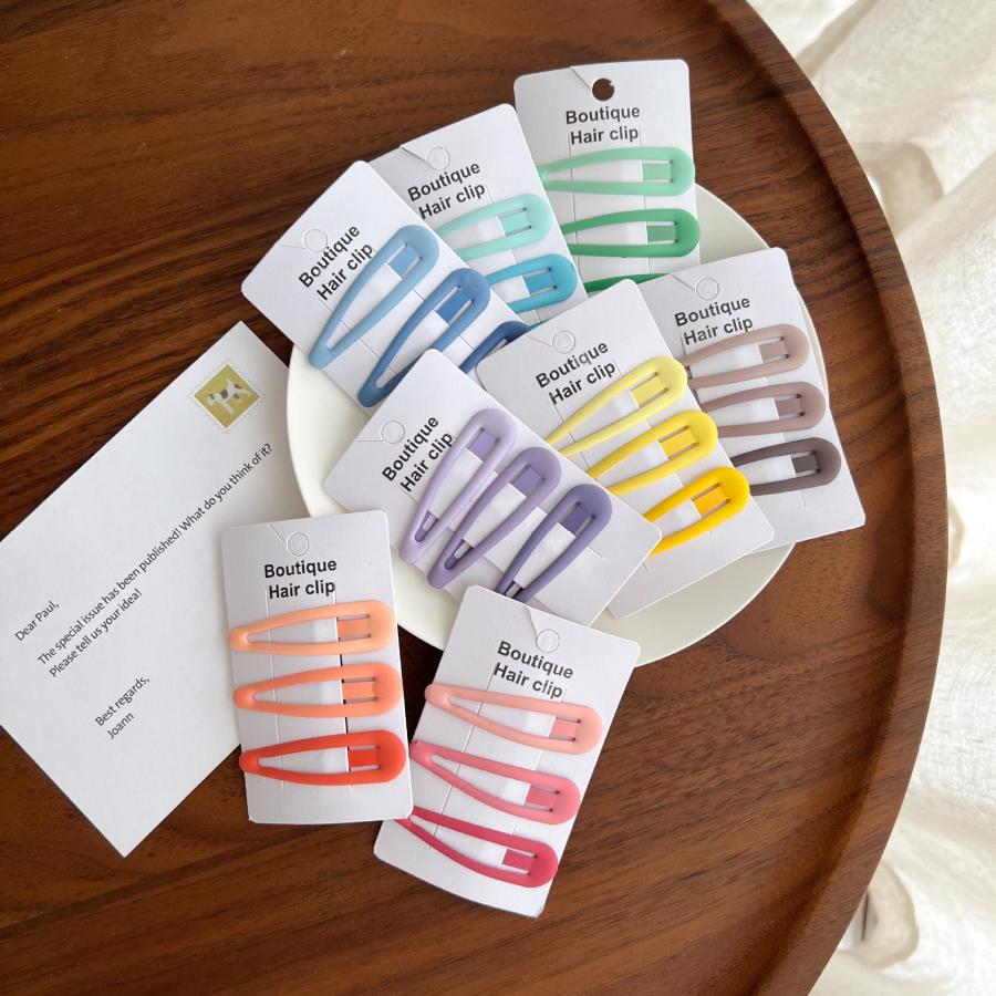 ꫛꫀꪝ【カラフルポピー】ベビーヘアクリップ　キッズヘアクリップ　ヘアピン 特価商品】少ない髪ベビー用ヘアクリップリボンカラフル16枚