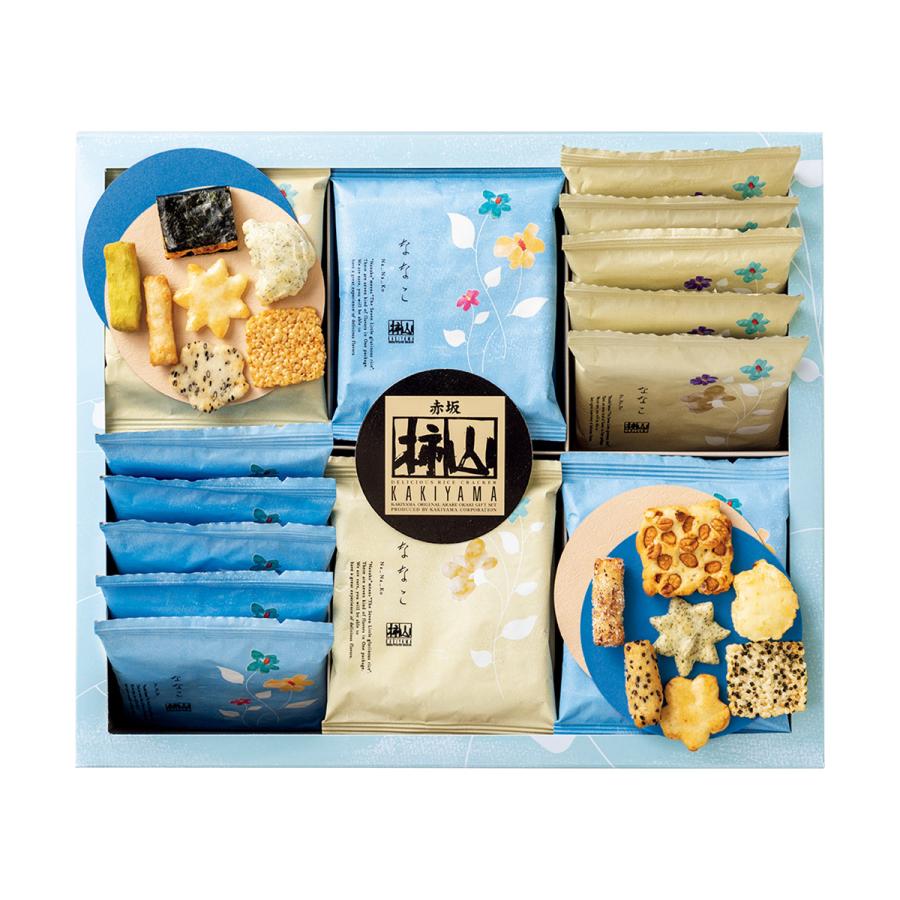 三越 お中元 御中元 ギフト 和菓子 新色 煎餅 夏 赤坂柿山 ななこ おかき ｂ０３９２０３ 米菓