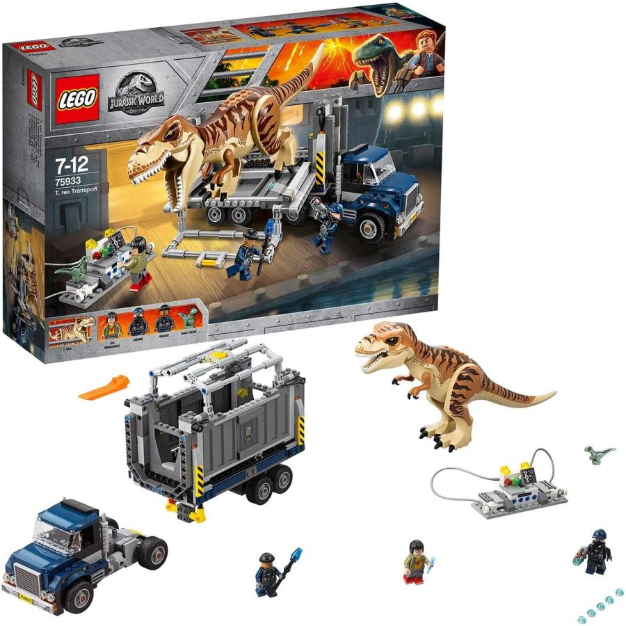 LEGO レゴ ( ) ジュラシックワールド Tレックスの輸送 75933 : ミツム 