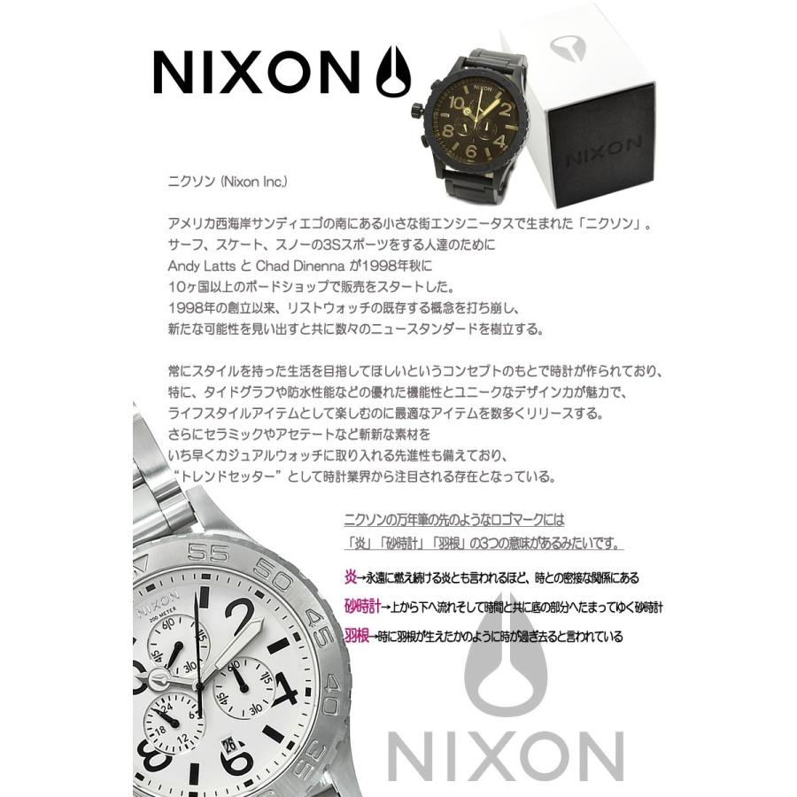 Nixon ニクソン 時計 メンズ クロノグラフ The 51 30 A0 7 腕時計 ユニセックス ローズゴールド ステンレススチール W みつなり雑貨店 通販 Yahoo ショッピング