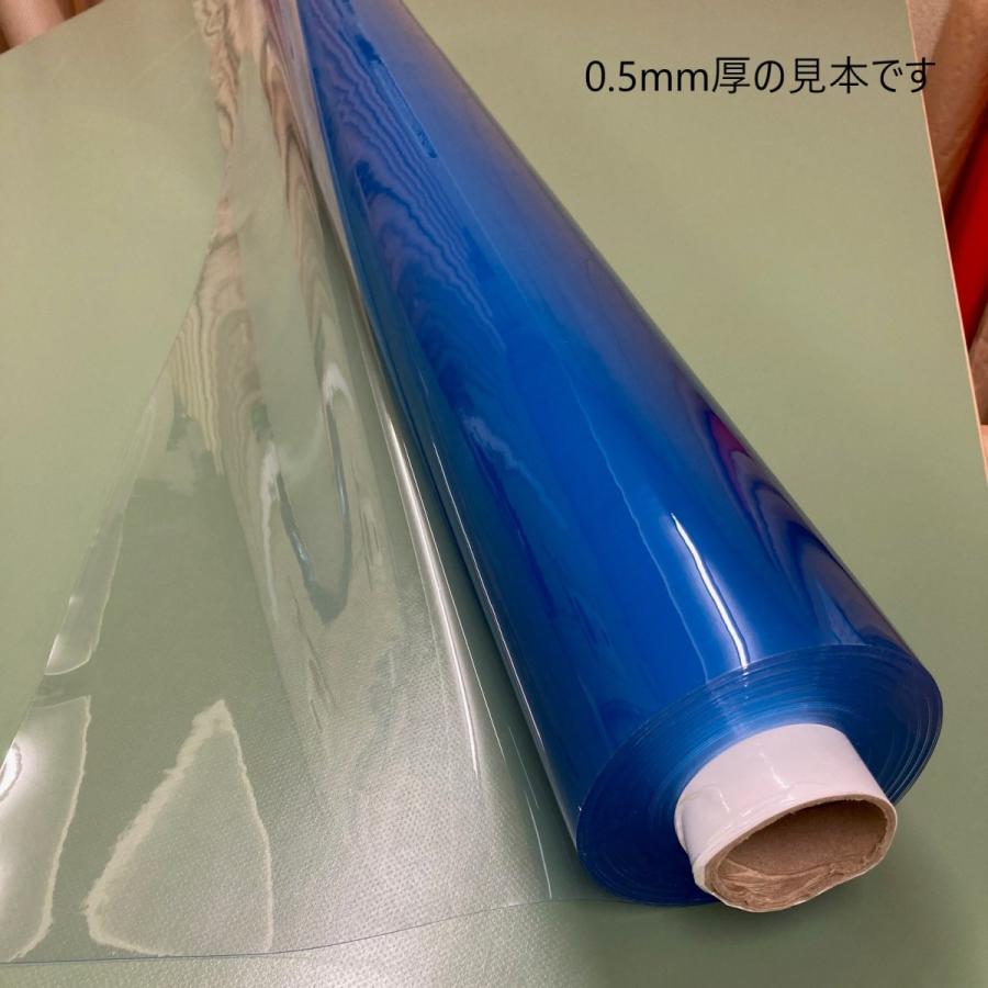 ビニールシート ロール 0.2X1070X50M タフニール 透明 原反 塩ビ ＰＶＣ｜mitsuwa-24｜06