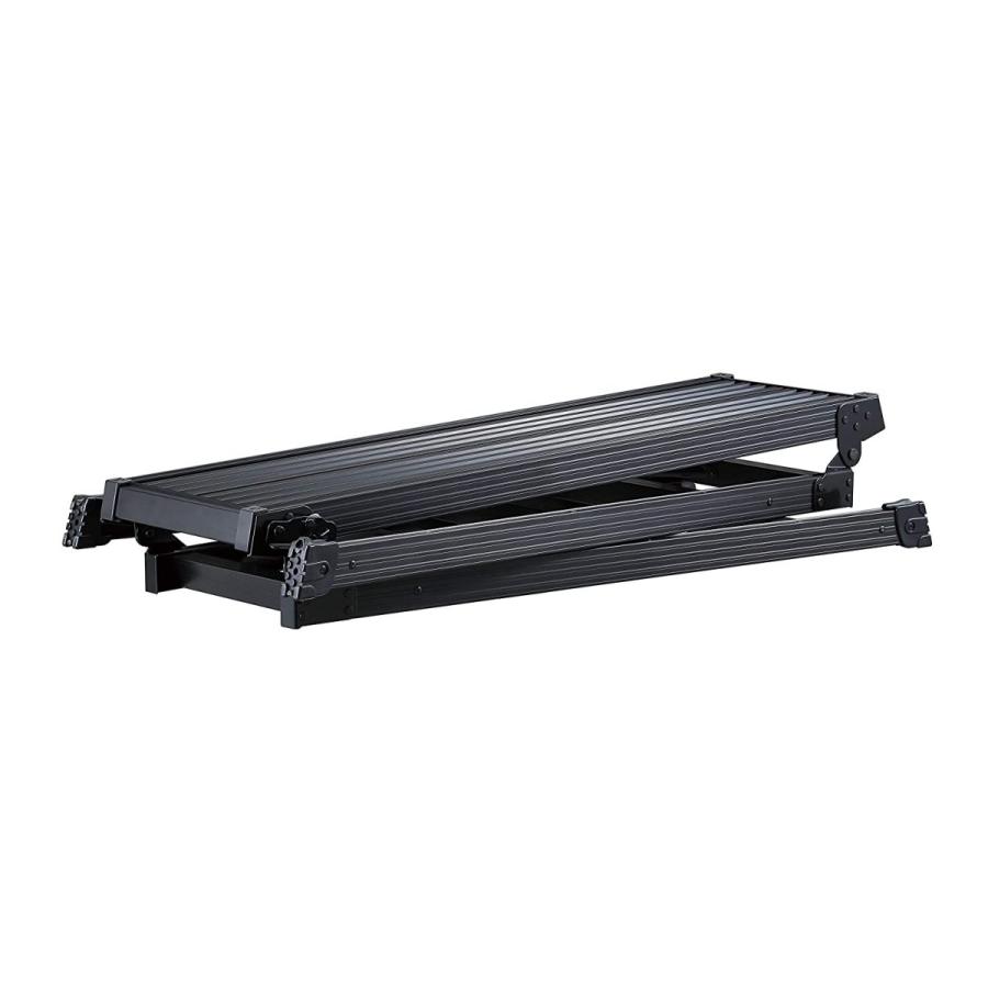 長谷川工業 足場台 洗車台 DRXB-1098a ブラック ｜ 天板の高さ 98cm