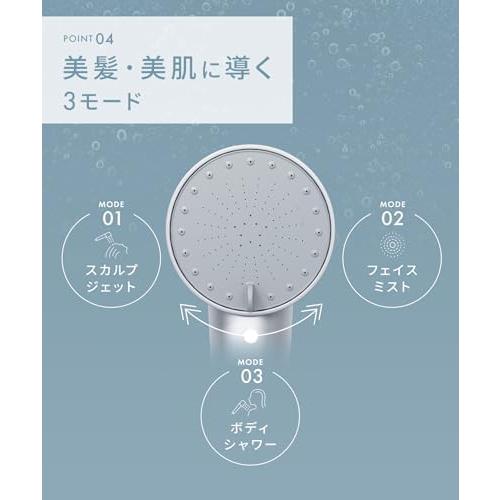 SALONIA（サロニア） シャワーヘッド 正規品 ファインバブルクリア