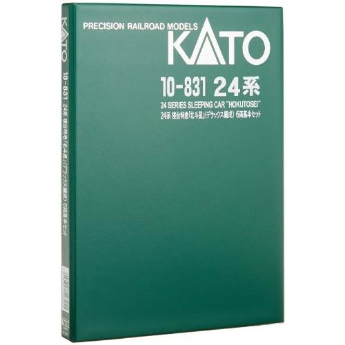 KATO Nゲージ 24系 寝台特急 北斗星 DX編成 基本 6両セット 10-831 鉄道模型 客車 