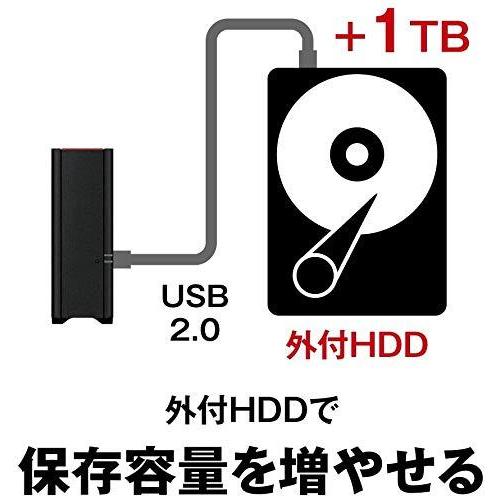 【希少品】 BUFFALO リンクステーションLS210DN ネットワークHDD 1ベイ 6TB LS210D0601N 【2647807629】(14617円)