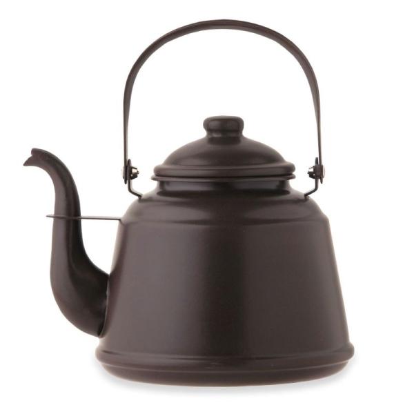 FIRESIDE（ファイヤーサイド） レトロホーローケトル ブラウン 41304