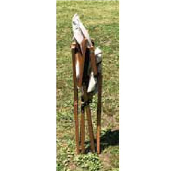 ANOBA アノバ ウッドハイバックチェア コットンホワイト AN003