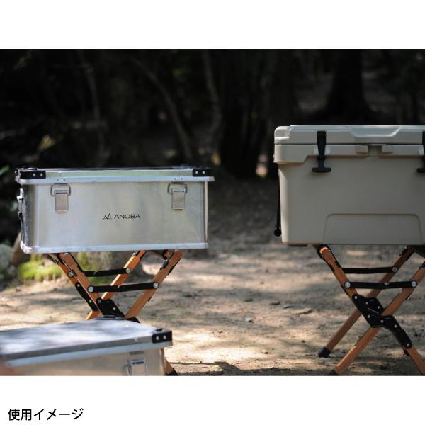 ANOBA(アノバ) 可変式クーラースタンド AN024 木製 折りたたみ