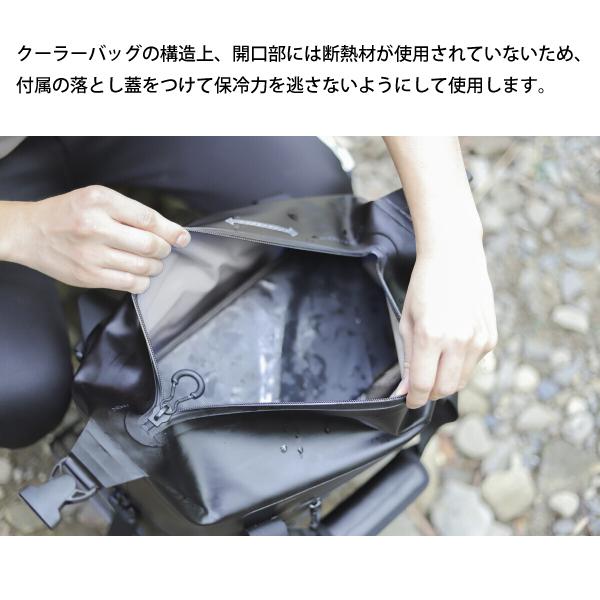 ANOBA 防水ソフトクーラーブラック 25L