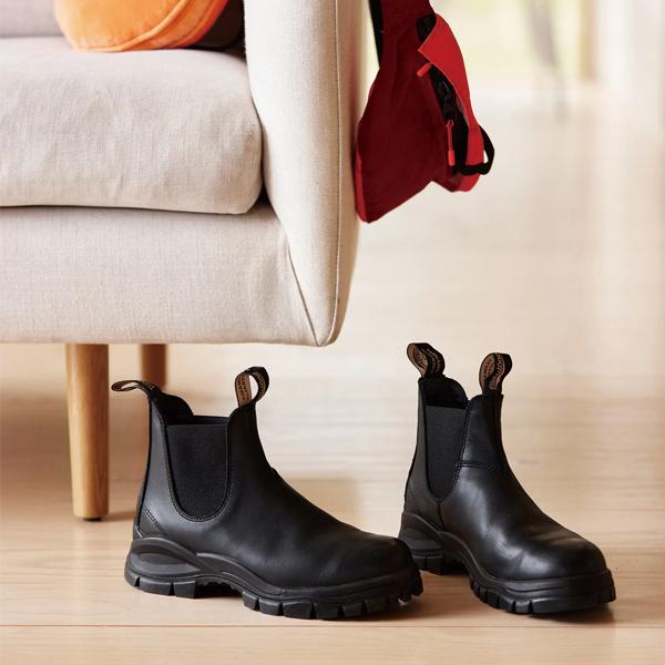 BLUNDSTONE（ブランドストーン） シューズ ラグ ブーツ ブラック 