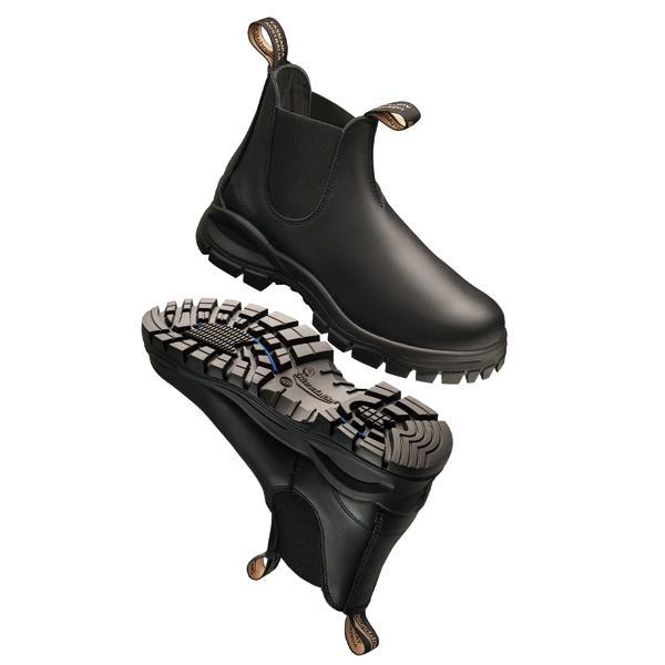 BLUNDSTONE ブランドストーン シューズ ラグ ブーツ ブラック 