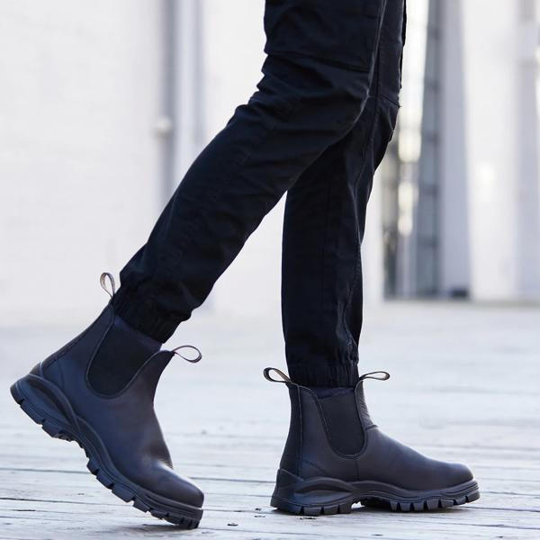 BLUNDSTONE ブランドストーン シューズ ラグ ブーツ ブラック 