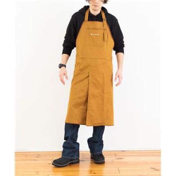 カナディアンイースト Canadian East アウトドア 焚火難燃エプロン ＜難燃ウエア＞ 焚き火 たき火 キャンプ バーベキュー BBQ 調理 クッキング メンズ レディース  CEW8000 NVY Canadian East（カナディアンイースト） 難燃エプロン CEW8000