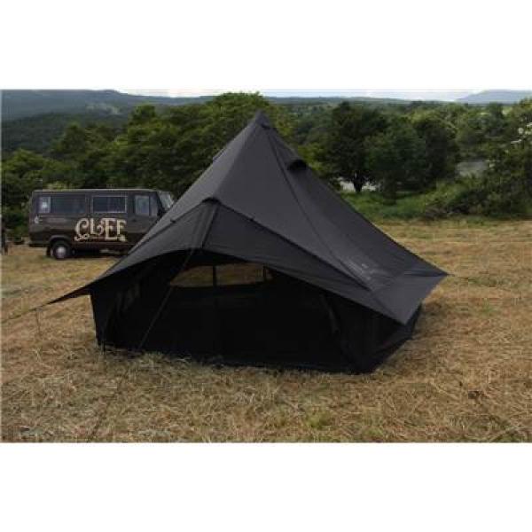 【値段交渉可：送料込】 カナディアンイースト グロッケ12 CETO1004-BLK テント 5人用 6人用 キャンプ用品 【SK1851434926】(66198円)