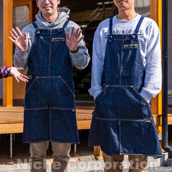 coconut groove オリジナルデニムエプロン 12oz CG-APRON-12 coconut groove オリジナルデニムエプロン 12oz CG-APRON-12