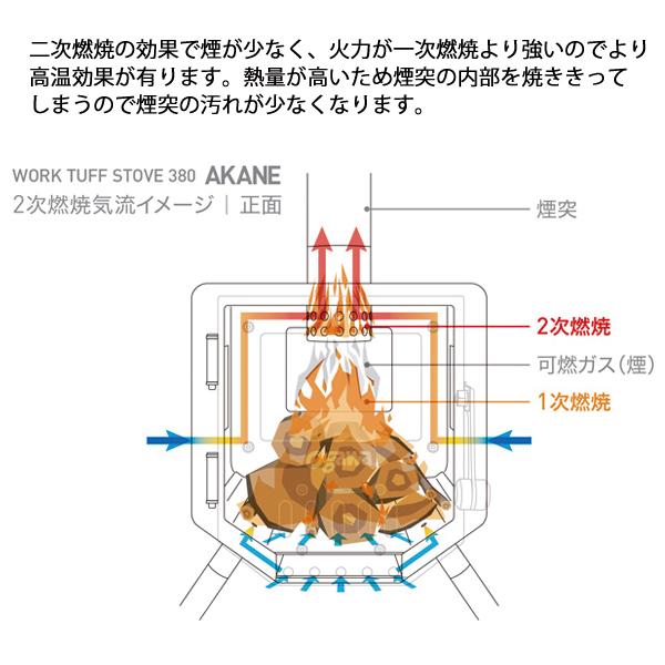 オガワキャンパル(ogawa)  ワークタフストーブ380アカネ 4117 キャンプ 薪ストーブ アウトドア｜mitsuyoshi｜06