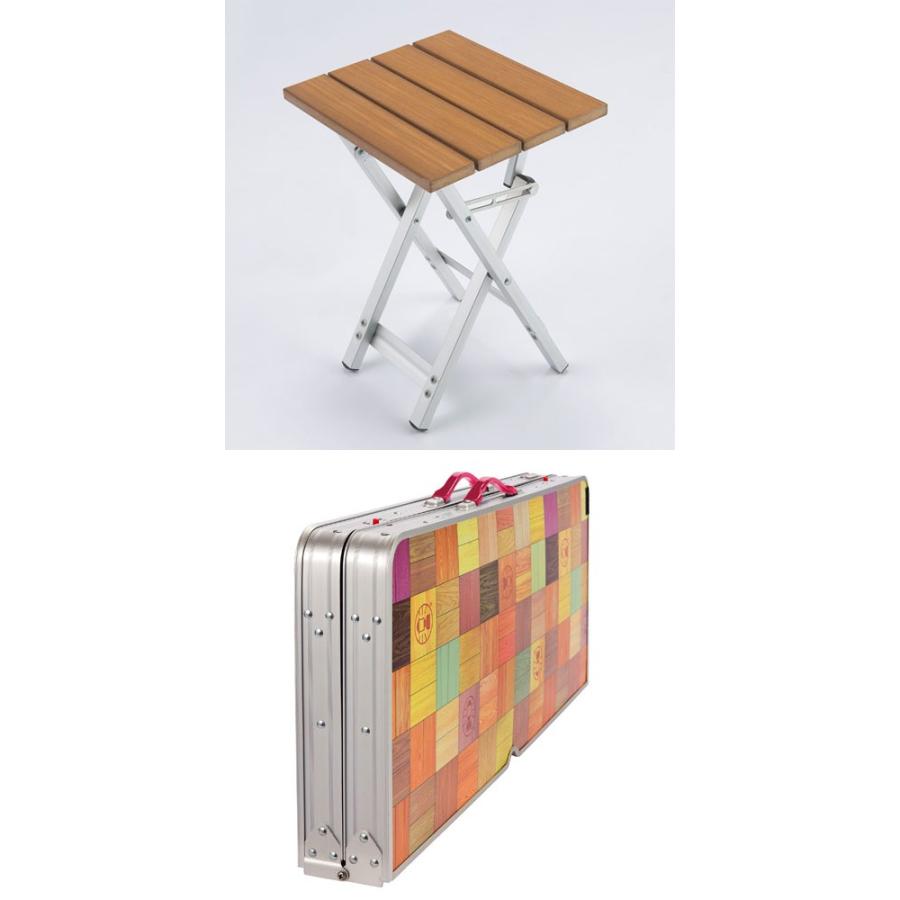 Coleman ナチュラルモザイクファミリーリビングセットプラス6人用