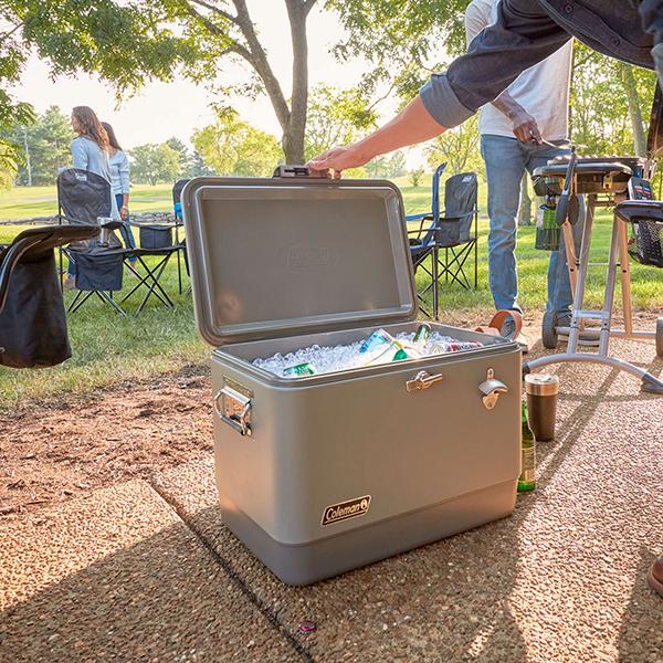 Coleman コールマン スチールベルトクーラー 54QT セージ Coleman コールマン スチールベルトクーラー 54QT セージ