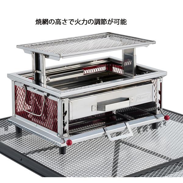 コールマン クールスパイダー プロ テーブルトップ 2196280 バーベキューコンロ バーベキュー BBQ BBQコンロ アウトドア キャンプ 焼肉 卓上 卓上コンロ｜mitsuyoshi｜05