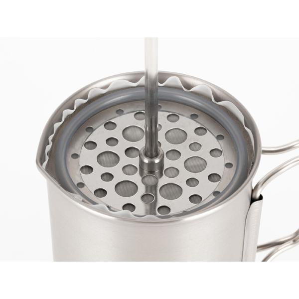 snow peak（スノーピーク） チタンカフェプレス3カップ CS-111