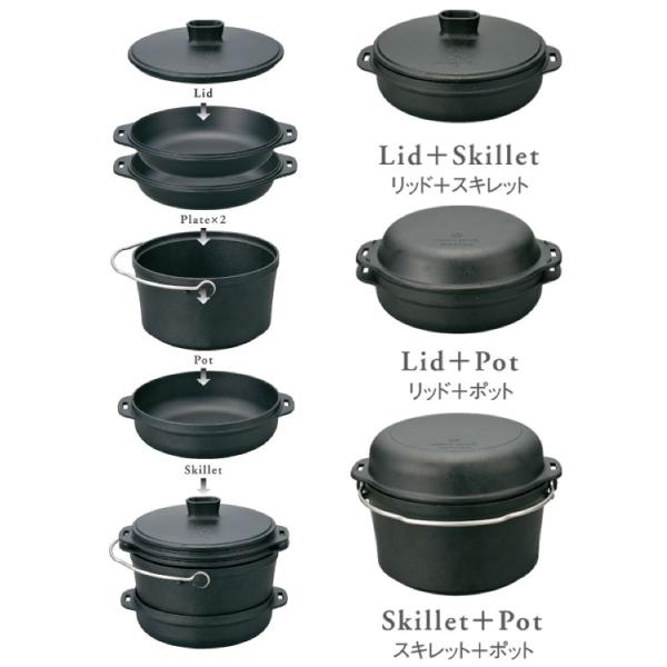 snow peak（スノーピーク） クッカーセット コンボダッチ デュオ CS