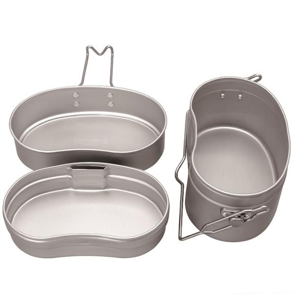 エバニュー(EVERNEW) 人気 アルミニウム 山岳飯盒弐型 EBY636 0