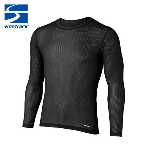 ファイントラック ドライレイヤーベーシック ロングスリーブ メンズ finetrack FUM0421 スキンメッシュ 男性 長袖 ウェア 登山 アウトドア キャンプ アパレル | ファイントラック
