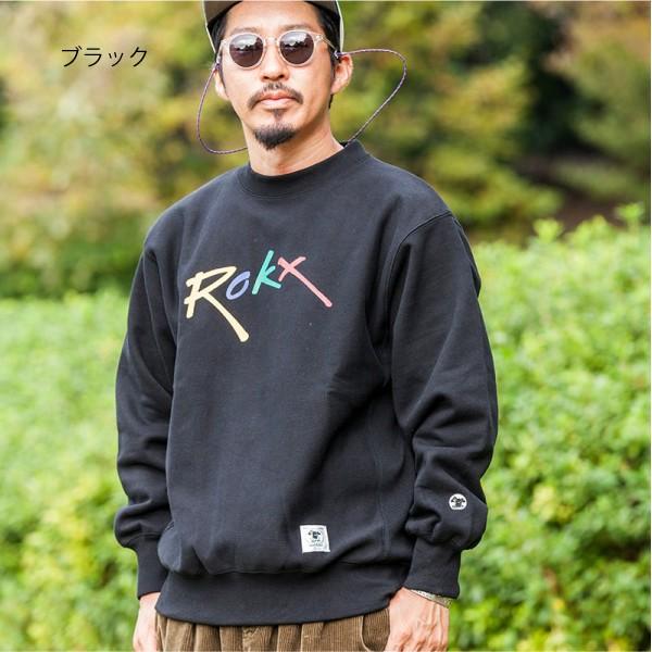 grn outdoor ROKX LOGO CREW SWEAT GORX9102 スウェット クルーネック 秋冬 アパレル_1