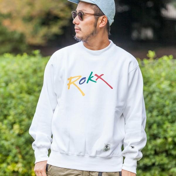 grn outdoor ROKX LOGO CREW SWEAT GORX9102 スウェット クルーネック 秋冬 アパレル_5