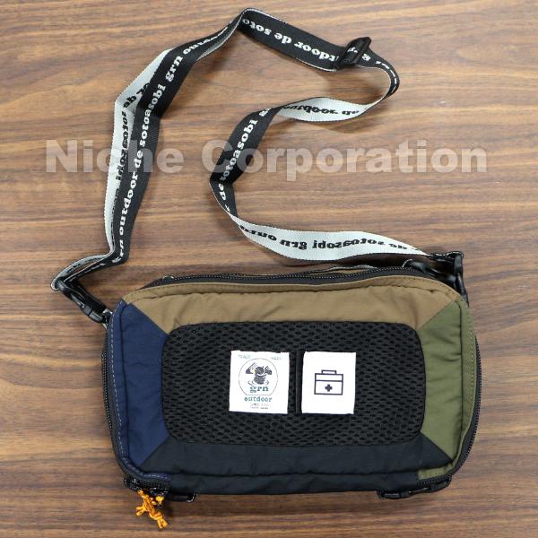 grn outdoor OKUSURI バッグ GO1403F-CRAZY キャンプ 薬入れ