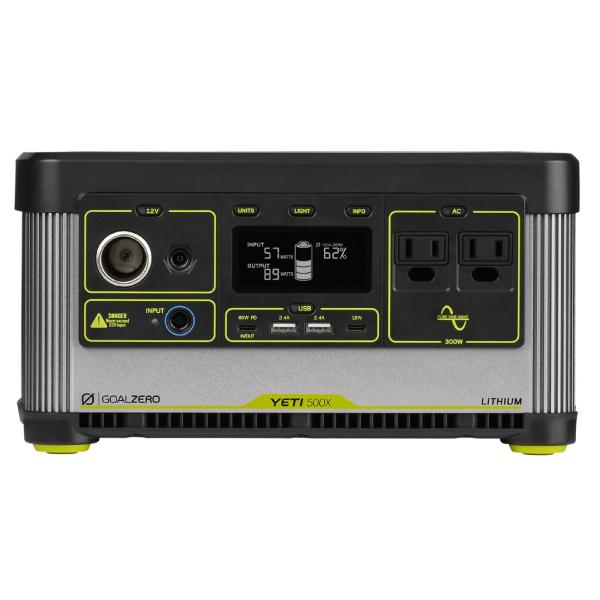 GOAL ZERO（ゴールゼロ） イエティ 500X 120V ポータブル電源 36100 大