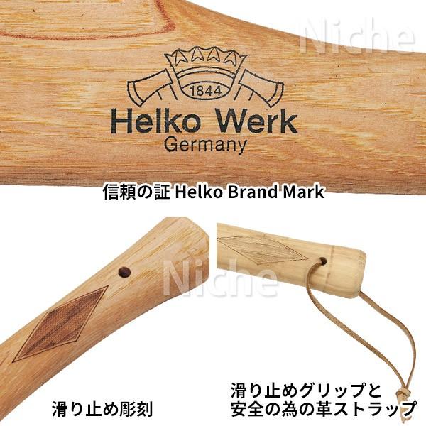 ヘルコ ヘリテイジ スプリッティング アックス HR-1 牛革製カバー付き