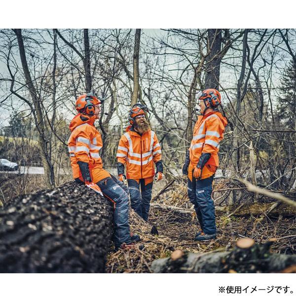 ハスクバーナレインジャケットとパンツ ハスクバーナ（Husqvarna） レインジャケット ハイビズ T 5976626 保護